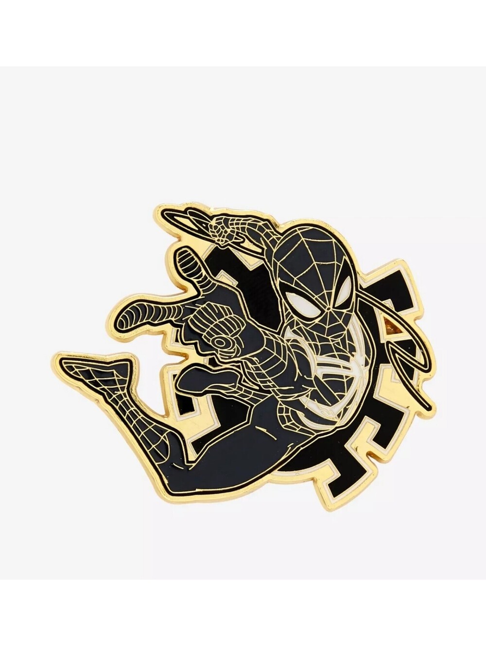 Loungefly Marvel Spider-Man Black Suit Enamel Pin